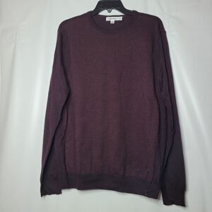 NWOT Calvin Klein‎ 2 Tone Burgandy Sweater